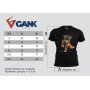 Футболка Котан з Калашматом GANK White
