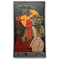 Шеврон ПВХ We Work - Mordor Sleeps