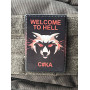 Шеврон ПВХ Єнот Welcome to Hell