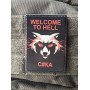 Шеврон ПВХ Єнот Welcome to Hell