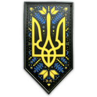 Шеврон ПВХ Щит Українська вишиванка