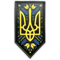 Шеврон ПВХ Щит Українська вишиванка