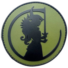 Шеврон ПВХ Валькірія Green