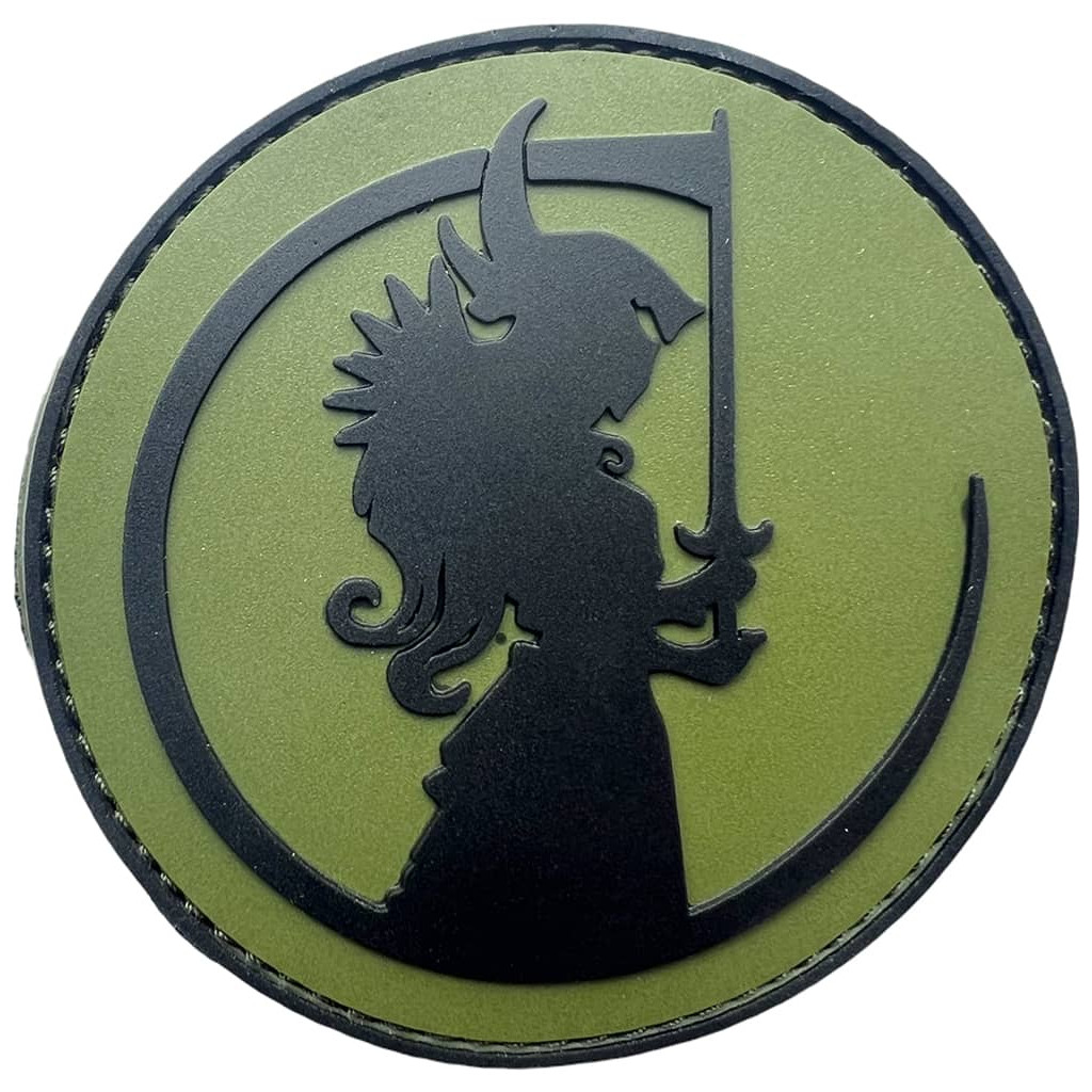 Шеврон ПВХ Валькірія Green