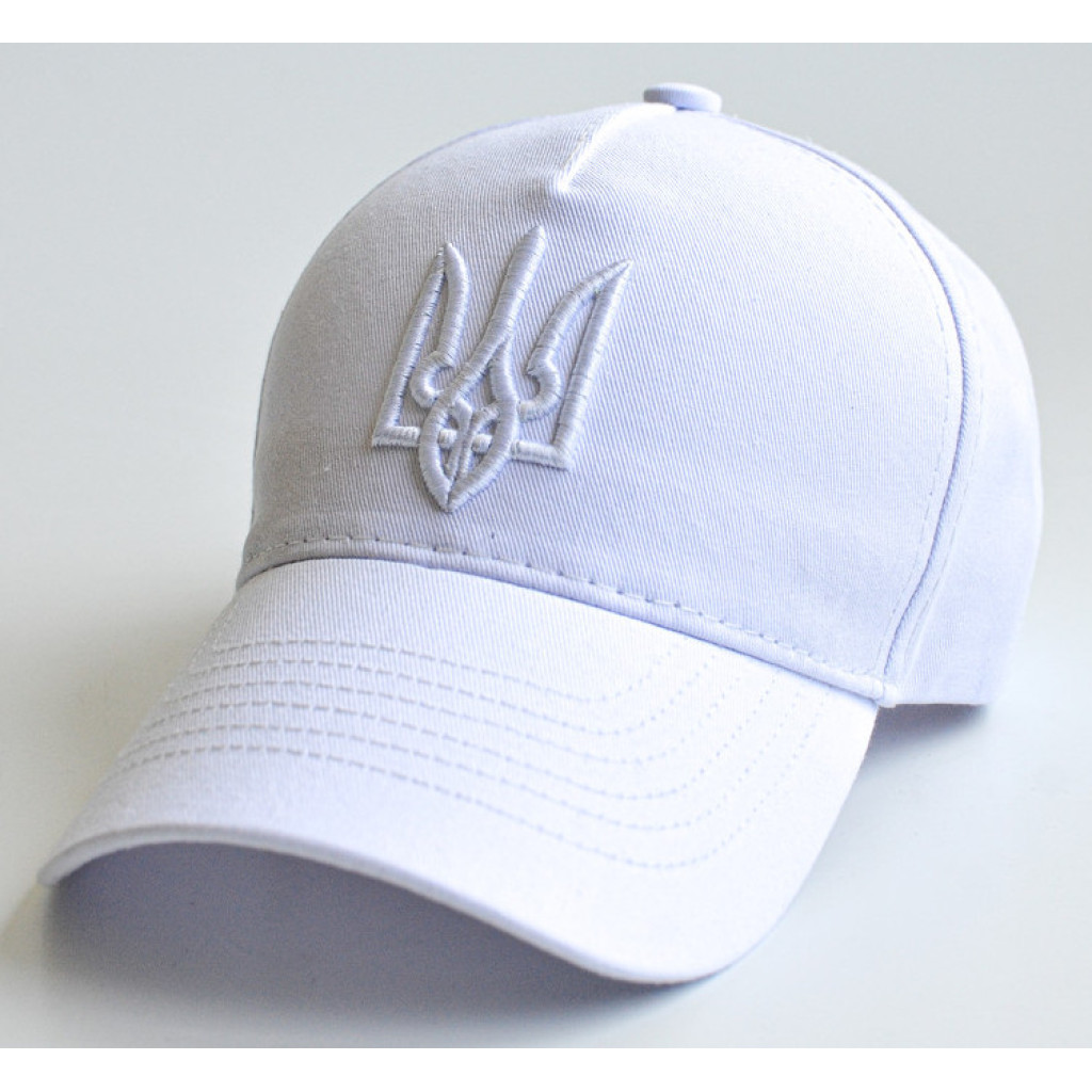 Кепка Тризуб White/White