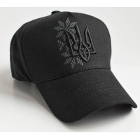 Кепка Тризуб Орнамент Black