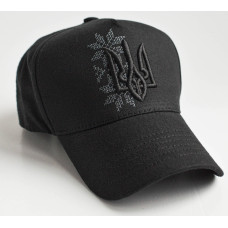 Кепка Тризуб Орнамент Black
