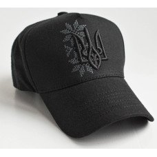 Кепка Тризуб Орнамент Black