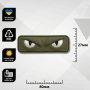 Шеврон ПВХ 3D Котячі Очі Світлонакопичувальні Olive