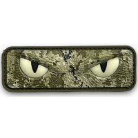 Шеврон ПВХ 3D Котячі Очі Світлонакопичувальні Pixel