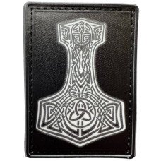 Шеврон ПВХ Молот Тора Black