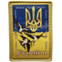 Шеврон ПВХ Ластівка Прапор Yellow