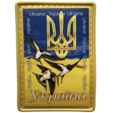 Шеврон ПВХ Ластівка Прапор Yellow