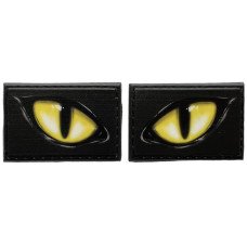 Шеврон ПВХ Cat Eyes Black 2шт