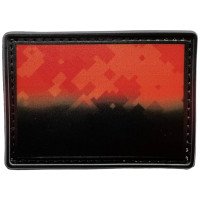Шеврон ПВХ Прапор Black/Red
