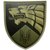 Шеврон ПВХ Щит ССО Вовк