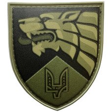 Шеврон ПВХ Щит ССО Вовк