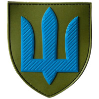 Шеврон ПВХ Щит Тризуб Механізовані Війська