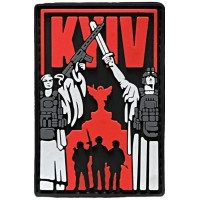 Шеврон ПВХ Київ Захисники Black/Red