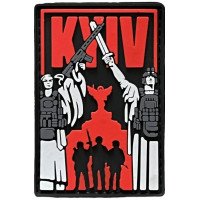 Шеврон ПВХ Київ Захисники Black/Red