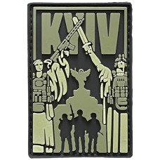 Шеврон ПВХ Київ Захисники Olive