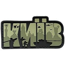 Шеврон ПВХ Фігурний Київ Olive