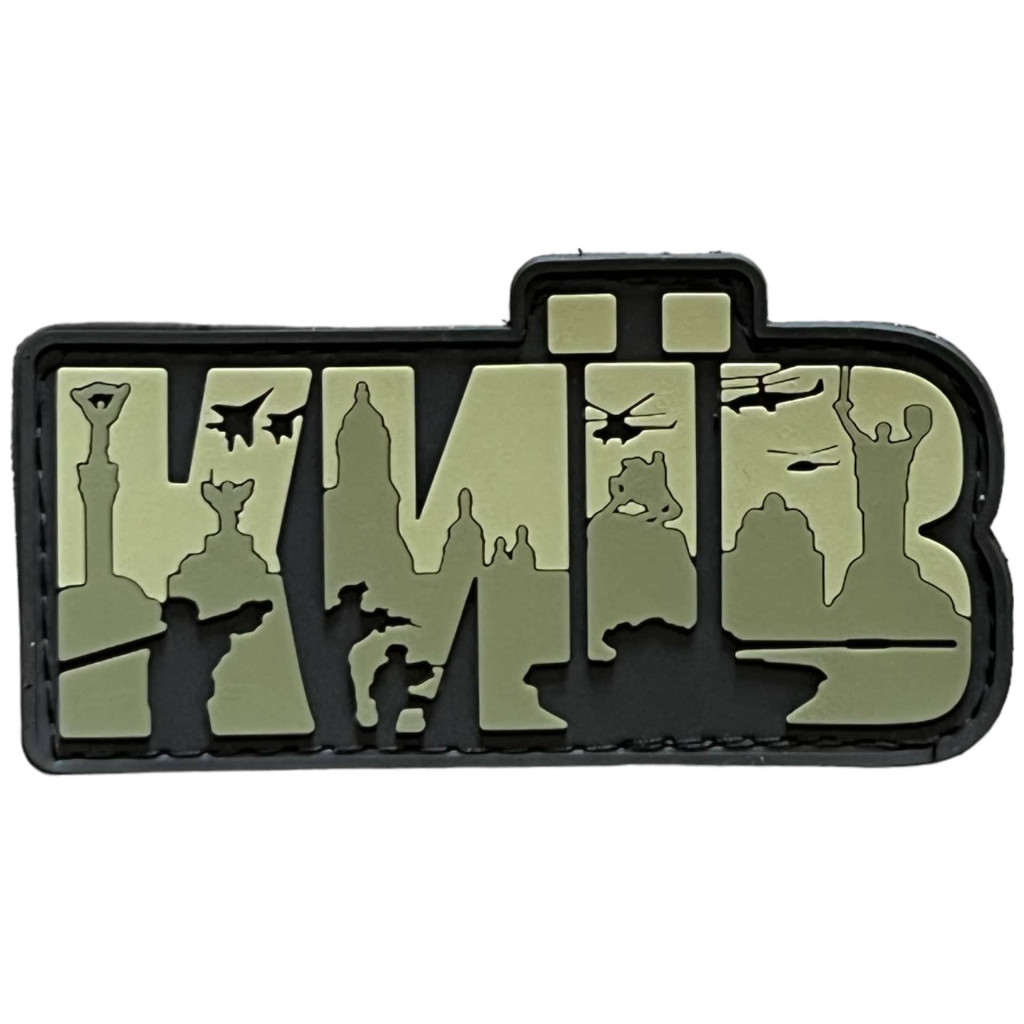Шеврон ПВХ Фігурний Київ Olive