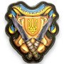 Шеврон ПВХ 3D Тризуб Смерть Ворогам