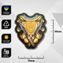 Шеврон ПВХ 3D Тризуб Смерть Ворогам