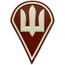 Шеврон ПВХ ДШВ Small Red/White