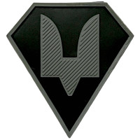 Шеврон ПВХ ССО Black/Grey