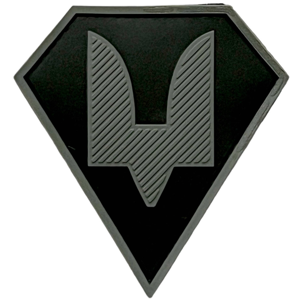Шеврон ПВХ ССО Black/Grey