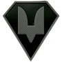 Шеврон ПВХ ССО Black/Grey