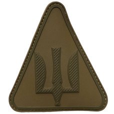 Шеврон ПВХ Трикутник Польовий Coyote