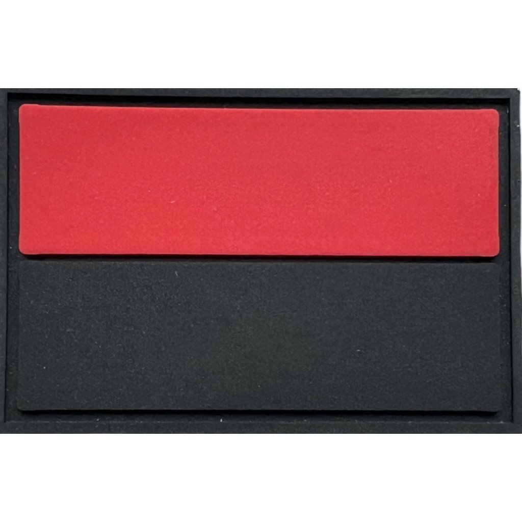 Шеврон ПВХ Прапор Black/Red Gen2 30х45