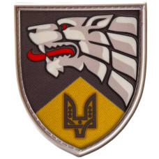Шеврон ПВХ Щит ССО Вовк Color