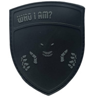 Шеврон ПВХ Who I Am Black