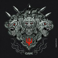 Прапор Цербер GANK Black/Grey