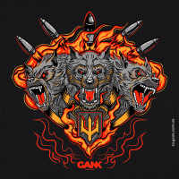 Прапор Цербер GANK Color