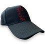 Кепка Тризуб Орнамент Black/Red