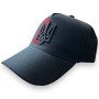 Кепка Тризуб Орнамент Black/Red
