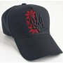 Кепка Тризуб Орнамент Black/Red