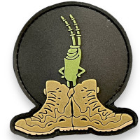 Шеврон ПВХ Тягі Olive/Brown
