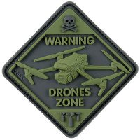 Шеврон ПВХ Drones Zone Olive