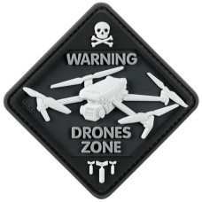 Шеврон ПВХ Drones Zone Black