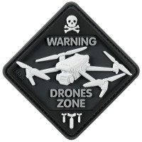 Шеврон ПВХ Drones Zone Black