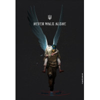 Прапор GANK Never Walk Alone Black