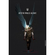 Прапор GANK Never Walk Alone Black