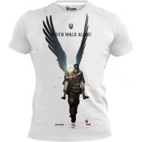 Футболка Never Walk Alone GANK White