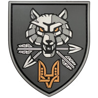 Шеврон ПВХ Щит ССО Grey